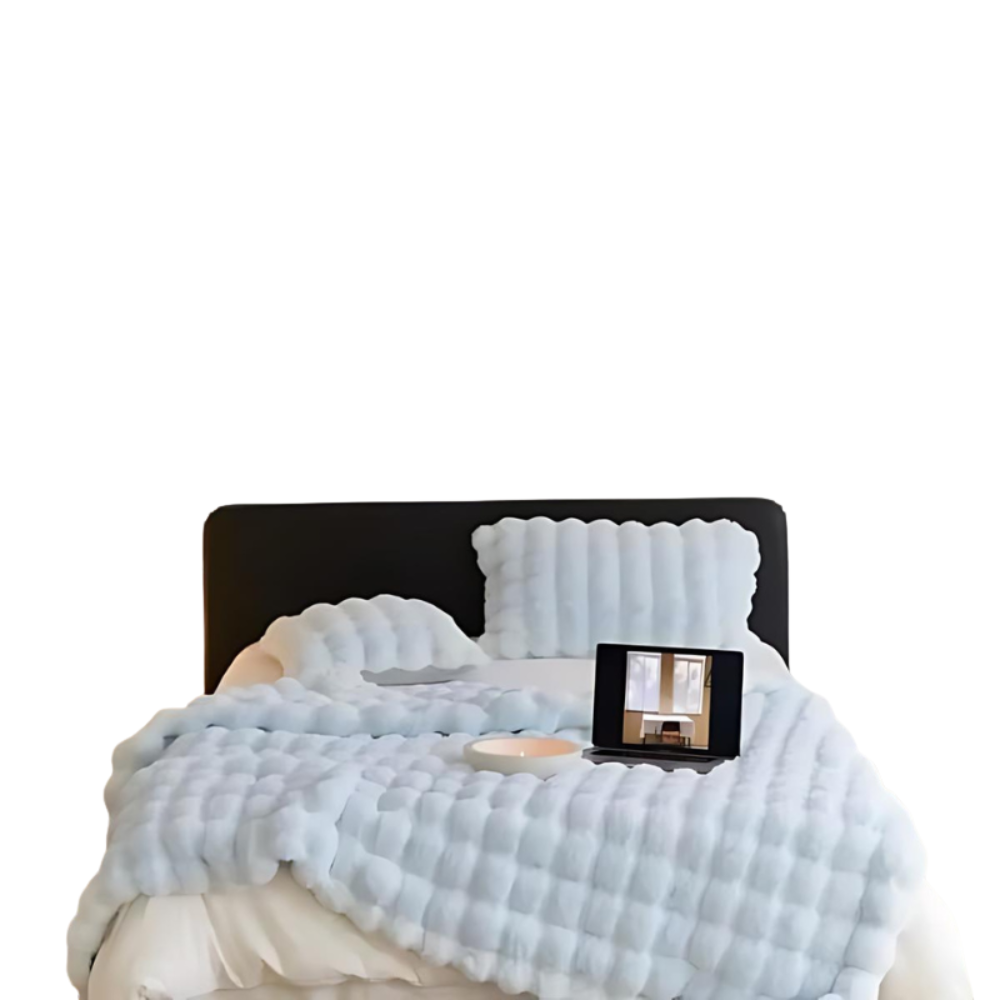 Plaid in pile di pelliccia sintetica