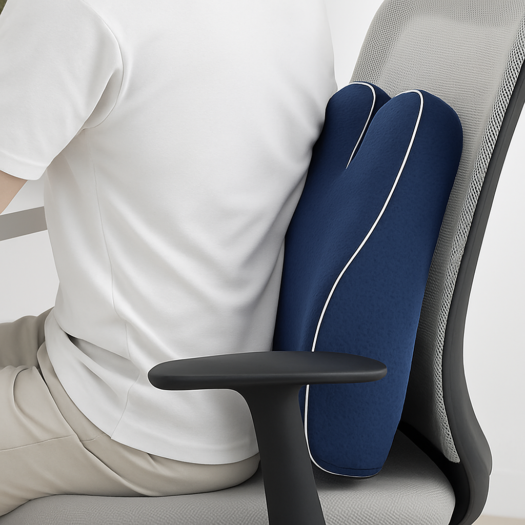 Back Support Cushion with Memory Foam Design