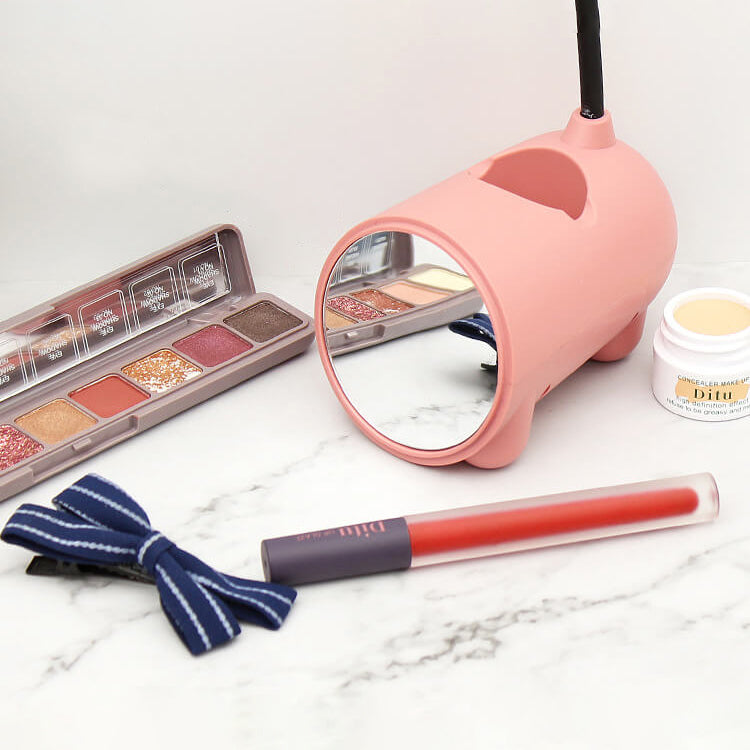 LED Desk Lamp with Pen Holder Storage