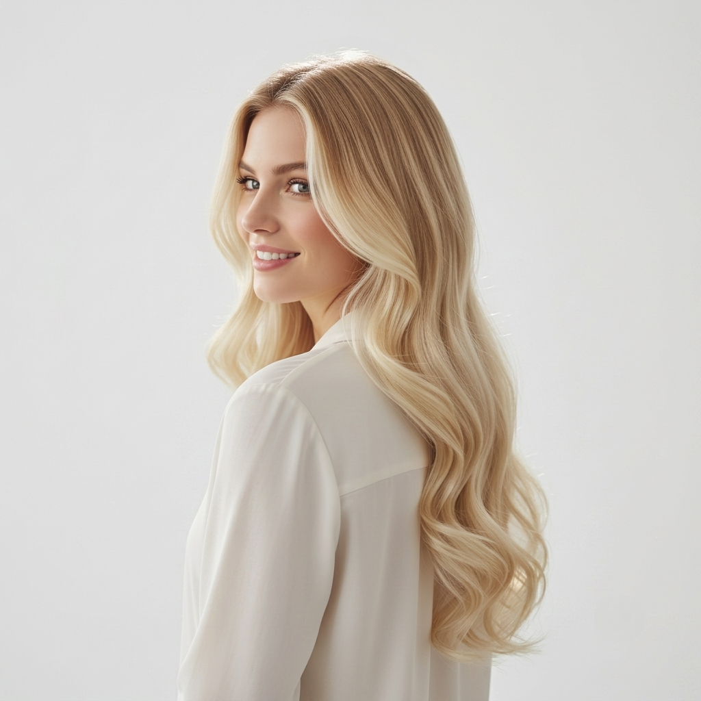 Hair Extensions Wavy Clip In Volume Styling Set Human Hair