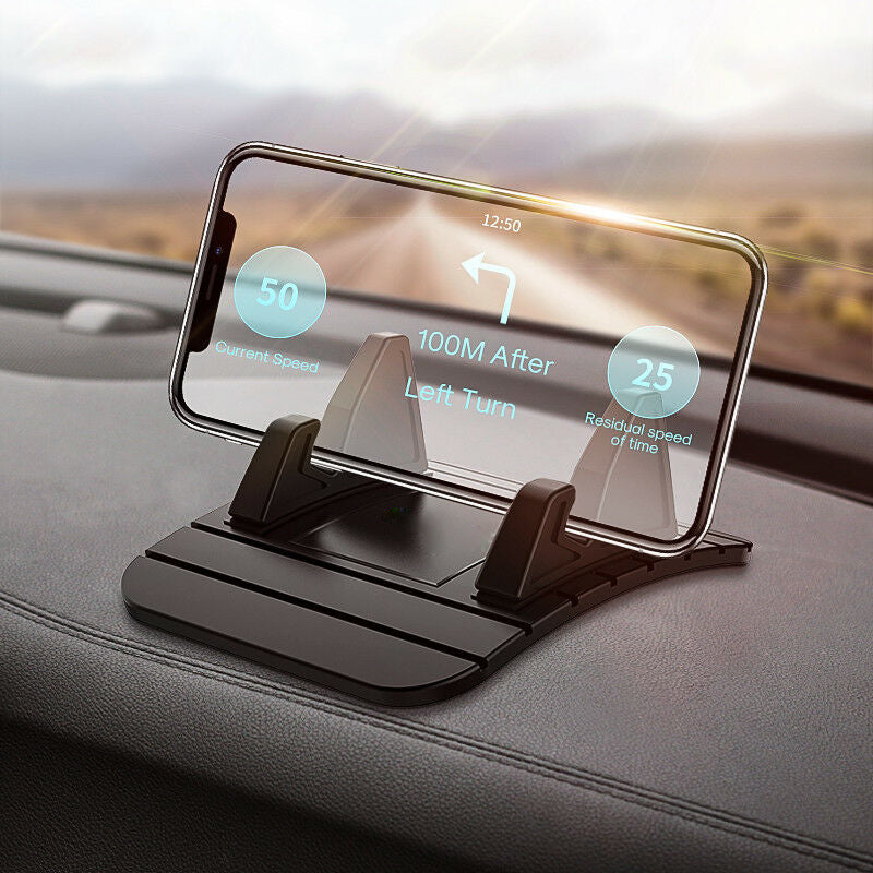 Phone Holder Silicone Non-Slip Car Dashboard Mount