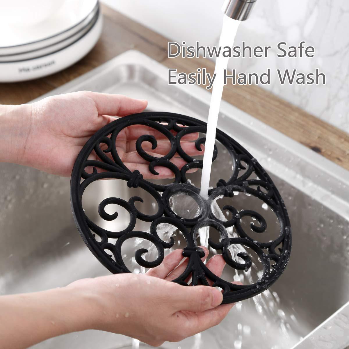 Silicone Heat Resistant Trivets for Kitchen