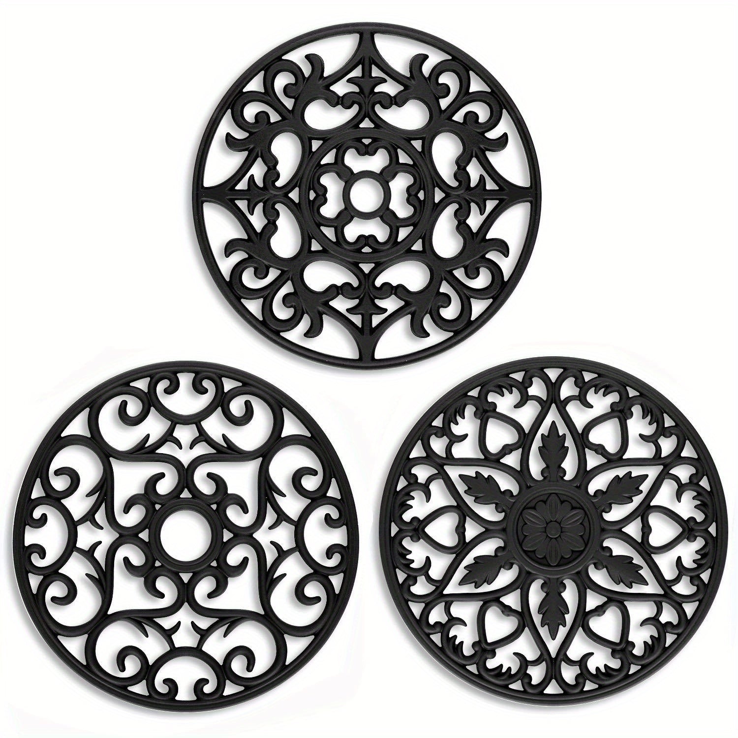 Silicone Heat Resistant Trivets for Kitchen