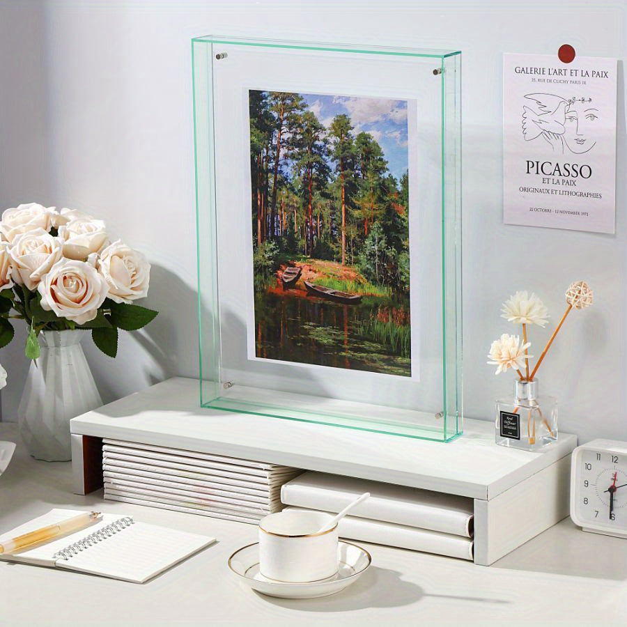 Wall Art Acrylic Display Frame for Desk Use