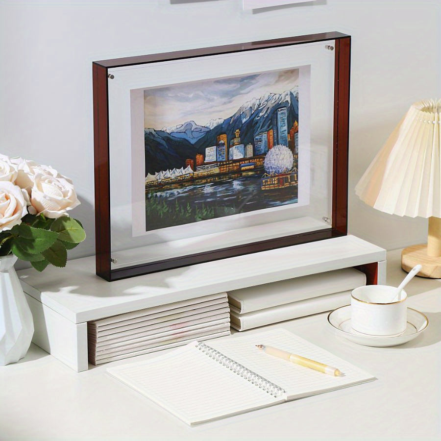 Wall Art Acrylic Display Frame for Desk Use
