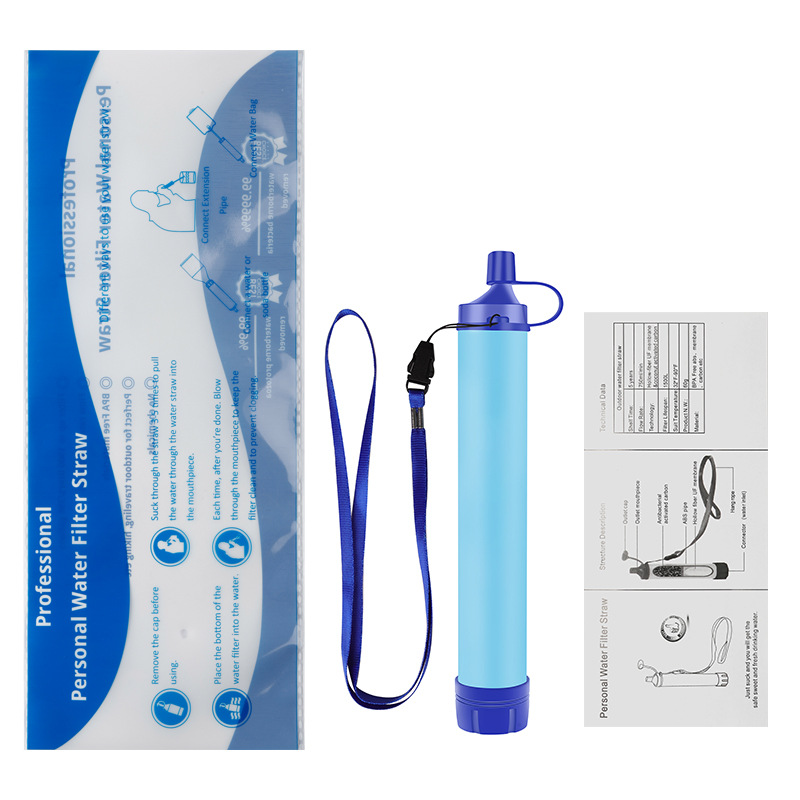 Hunting Gear Portable Water Filter Straw