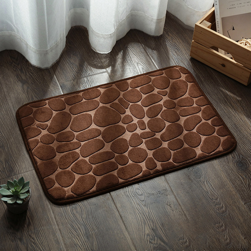 Bath Mat Soft Non-Slip Quick Dry Bathroom Rug