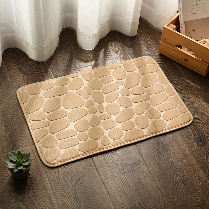 Bath Mat Soft Non-Slip Quick Dry Bathroom Rug