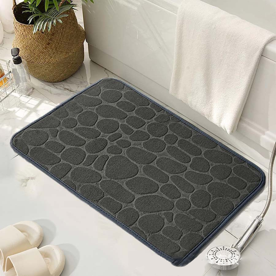 Bath Mat Soft Non-Slip Quick Dry Bathroom Rug