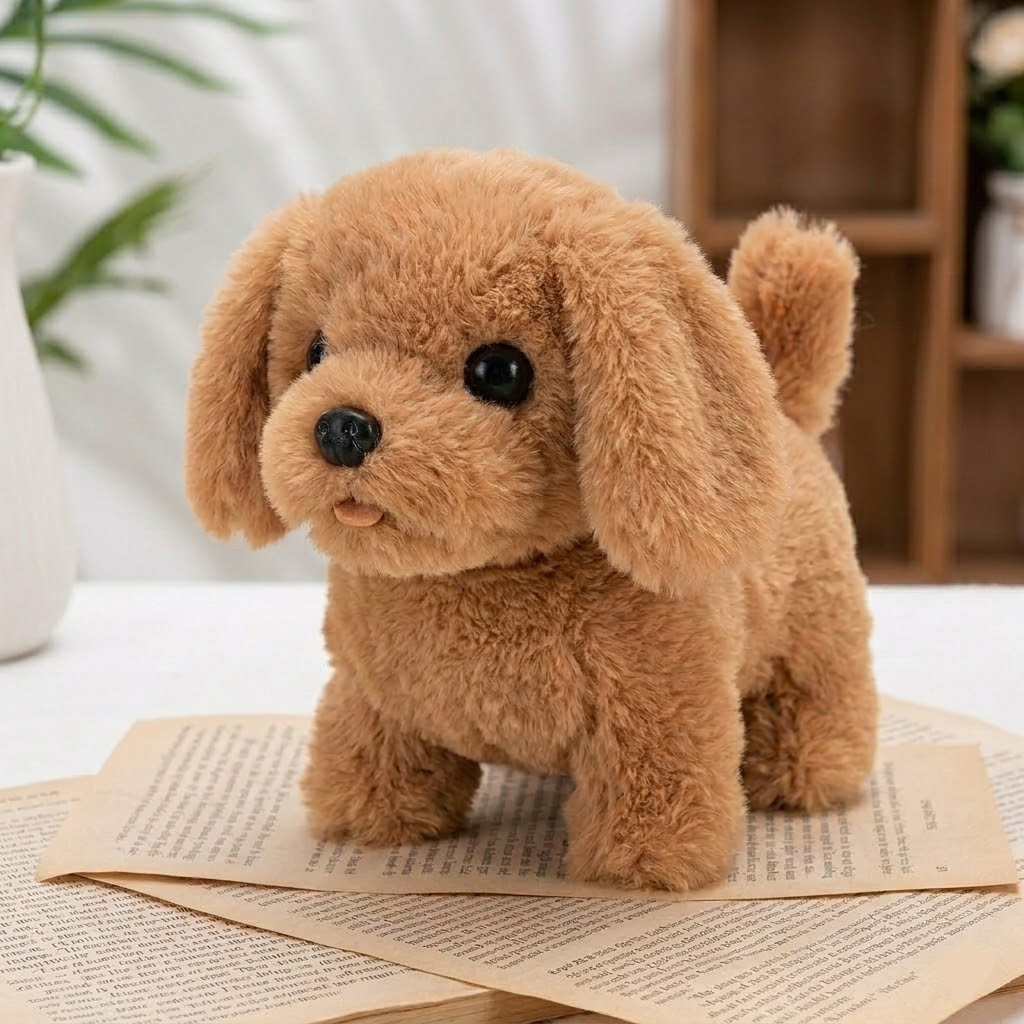 Robot Puppy Realistic Dog Interactive Plush AI Dog Robot
