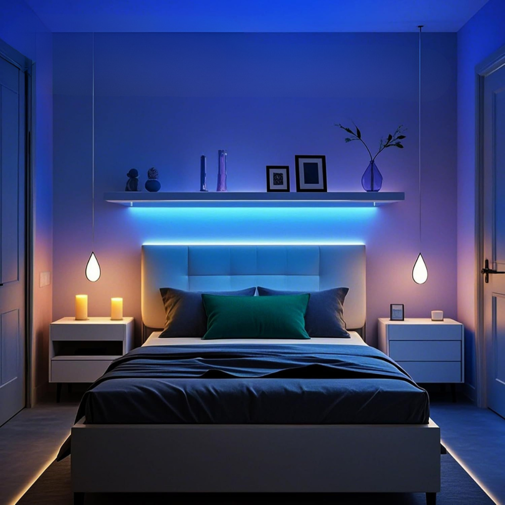 LED-Streifenlichter Farbwechsel Raumbeleuchtung