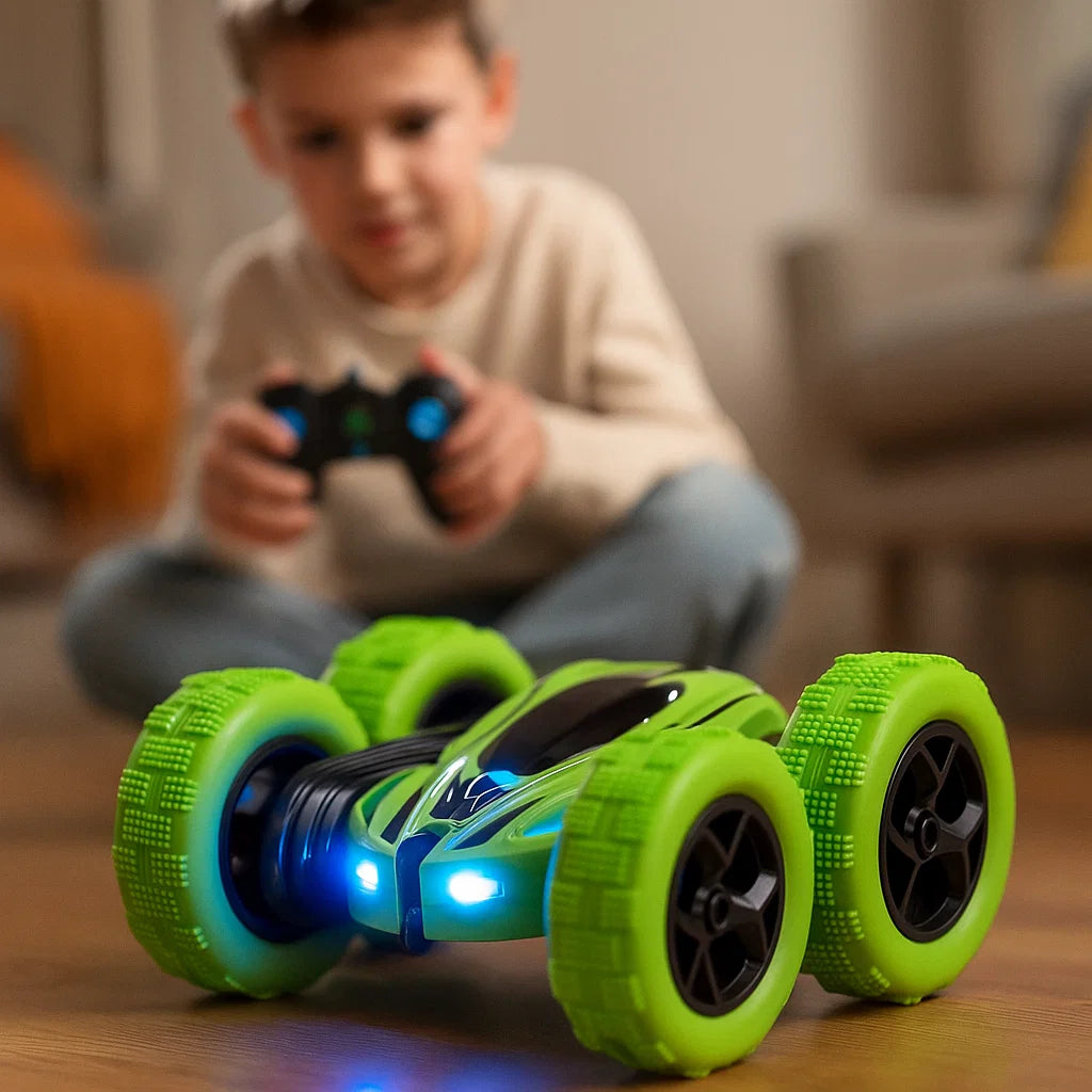 Remote Control Stunt Car with LED Lights