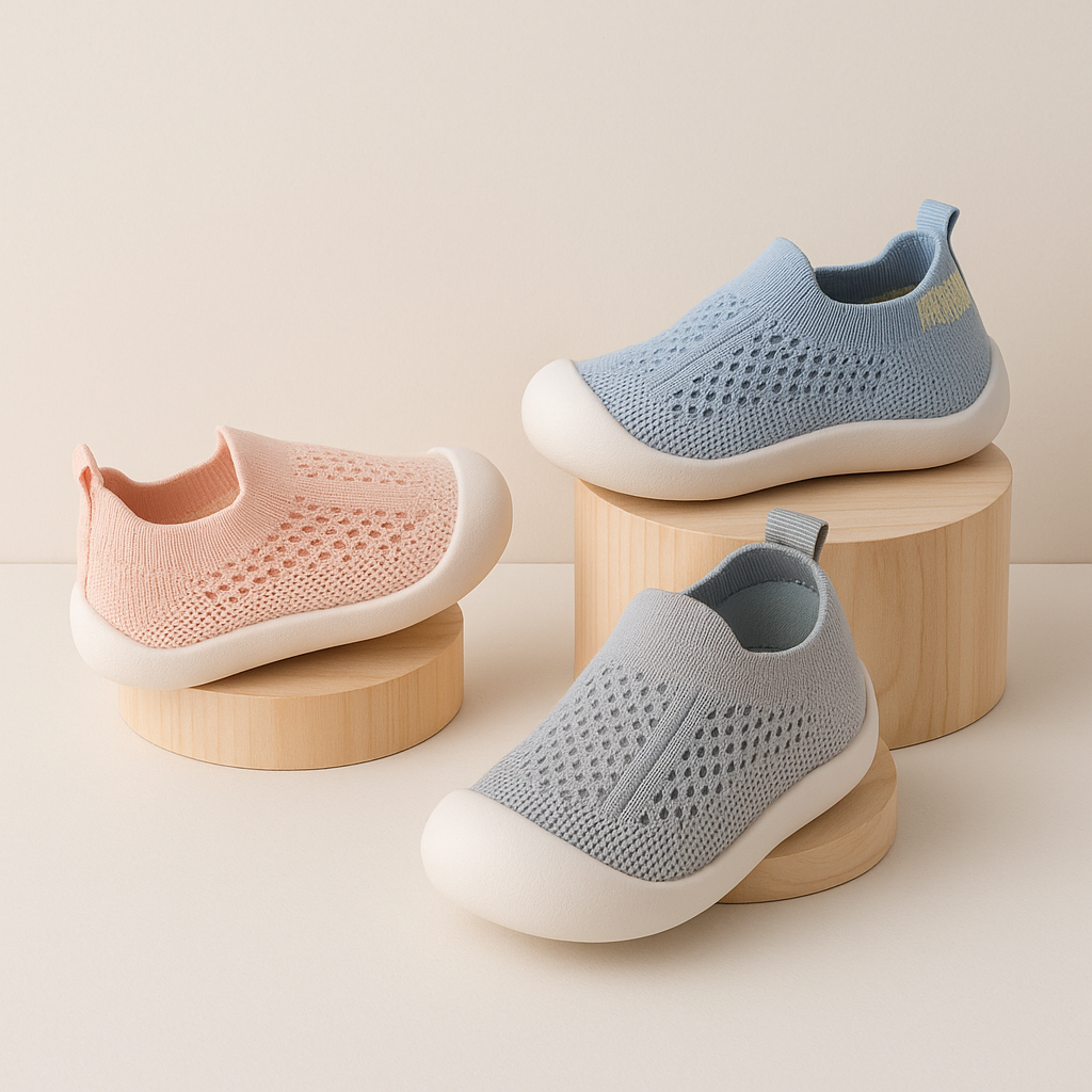 Kinder Slipper Atmungsaktive Mesh-Sneaker