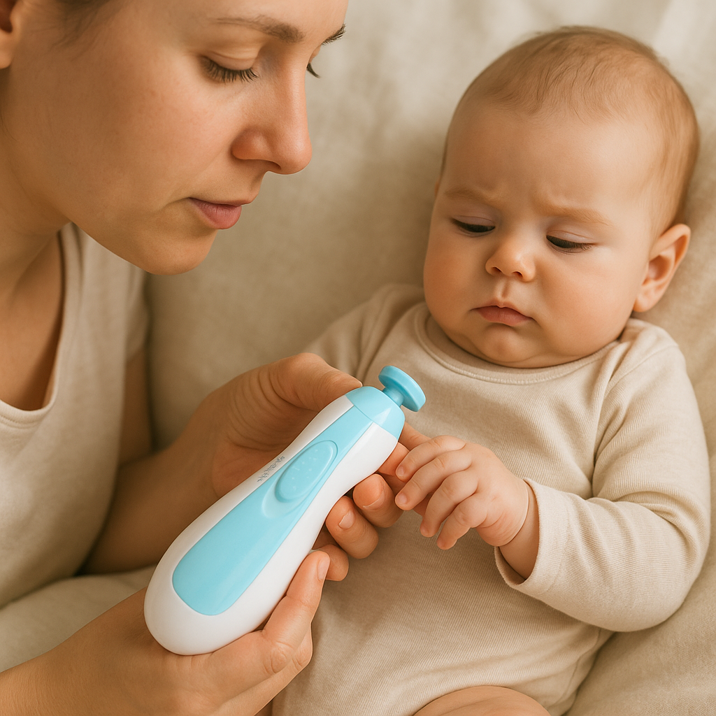 Baby Nail File Electric Safe Trimmer Tool