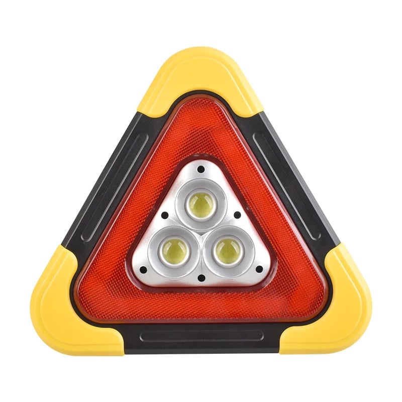LED Emergency Light Triangle Solar Safety Lamp
