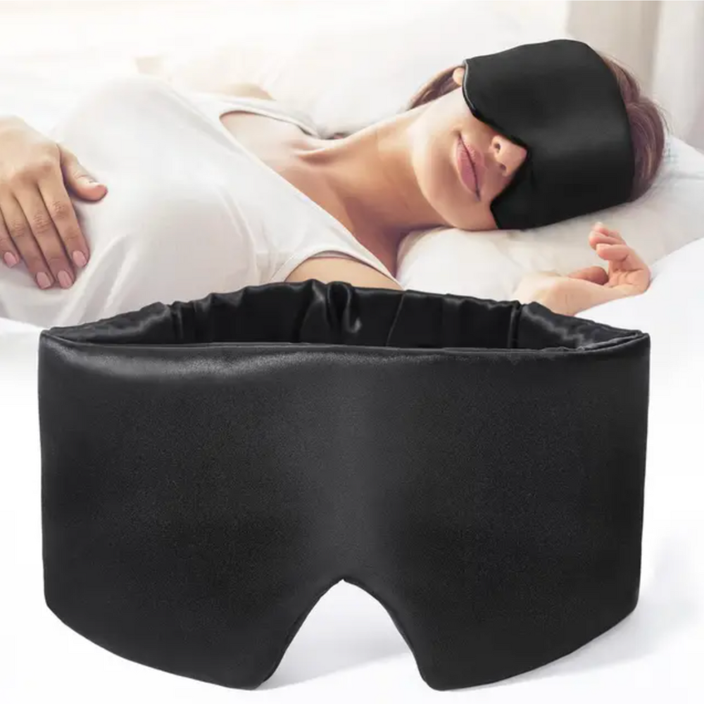 Sleep Mask Light Blocking Silk Eye Cover