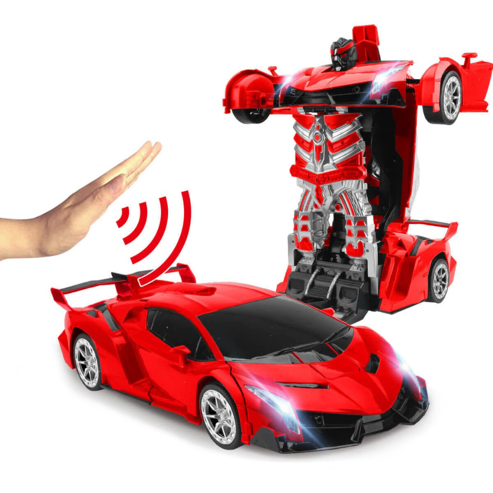 Remote Control Transforming Robot Car Toy