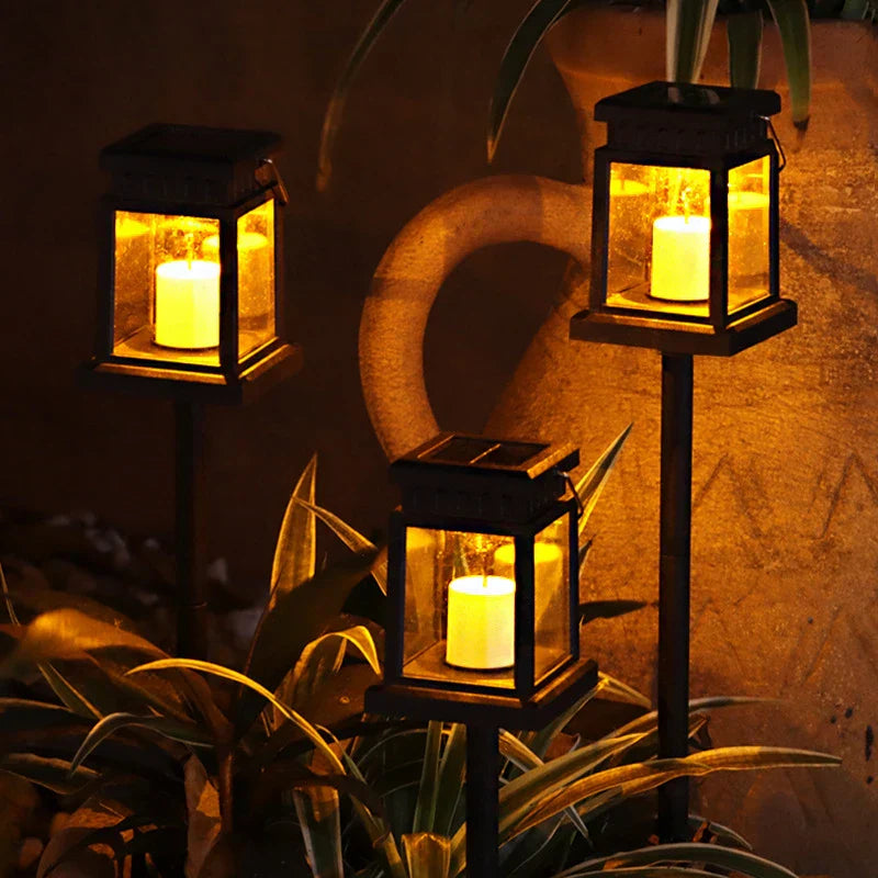 SolarGlow Lantern | Waterproof LED Solar Light for Garden