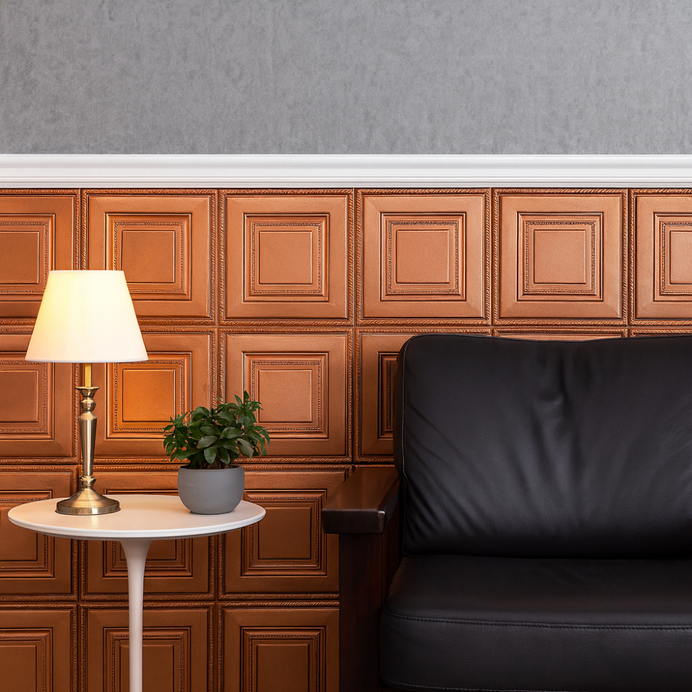 3D Wall Panels XPE Foam Self Adhesive Soundproof Decor Tiles