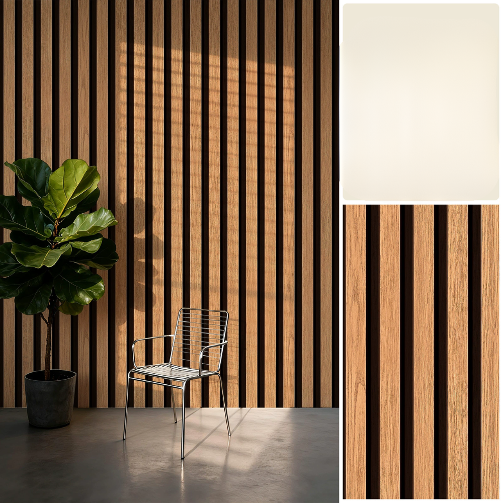 Wood Wall Panels Self Adhesive Wallpaper Waterproof PVC Decor
