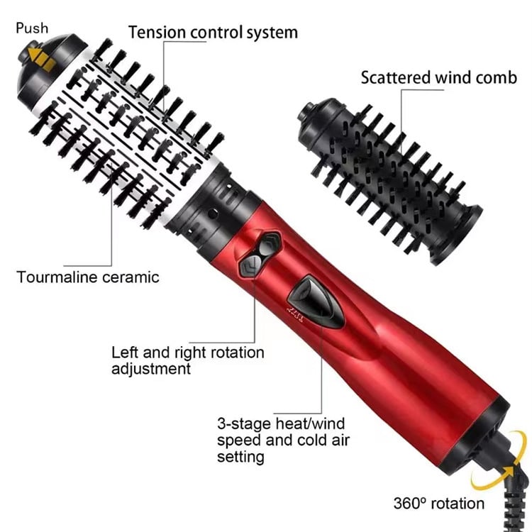 3-in-1 Rotating Hot Air-Hair Styler and Dryer - Image 16
