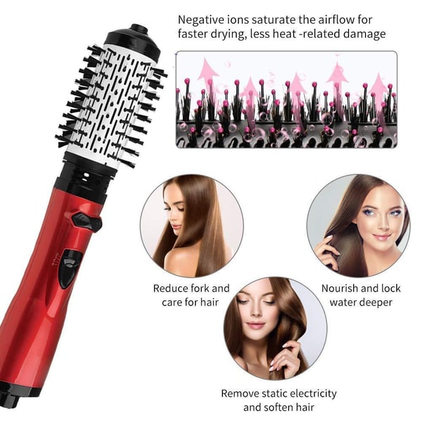 3-in-1 Rotating Hot Air-Hair Styler and Dryer - Image 9