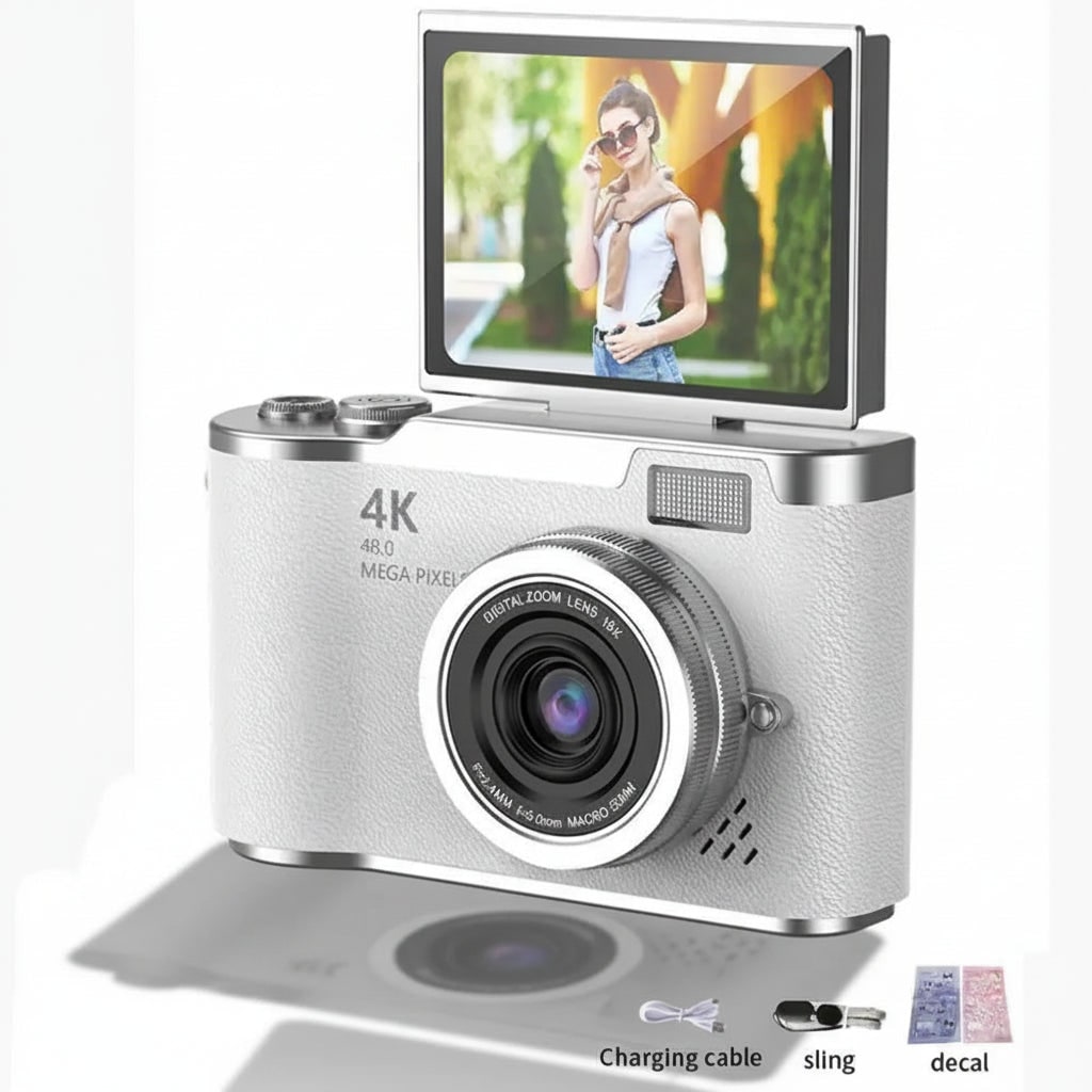 4k Camera Photo Video Camera Flip Screen Digital Device - Image 13