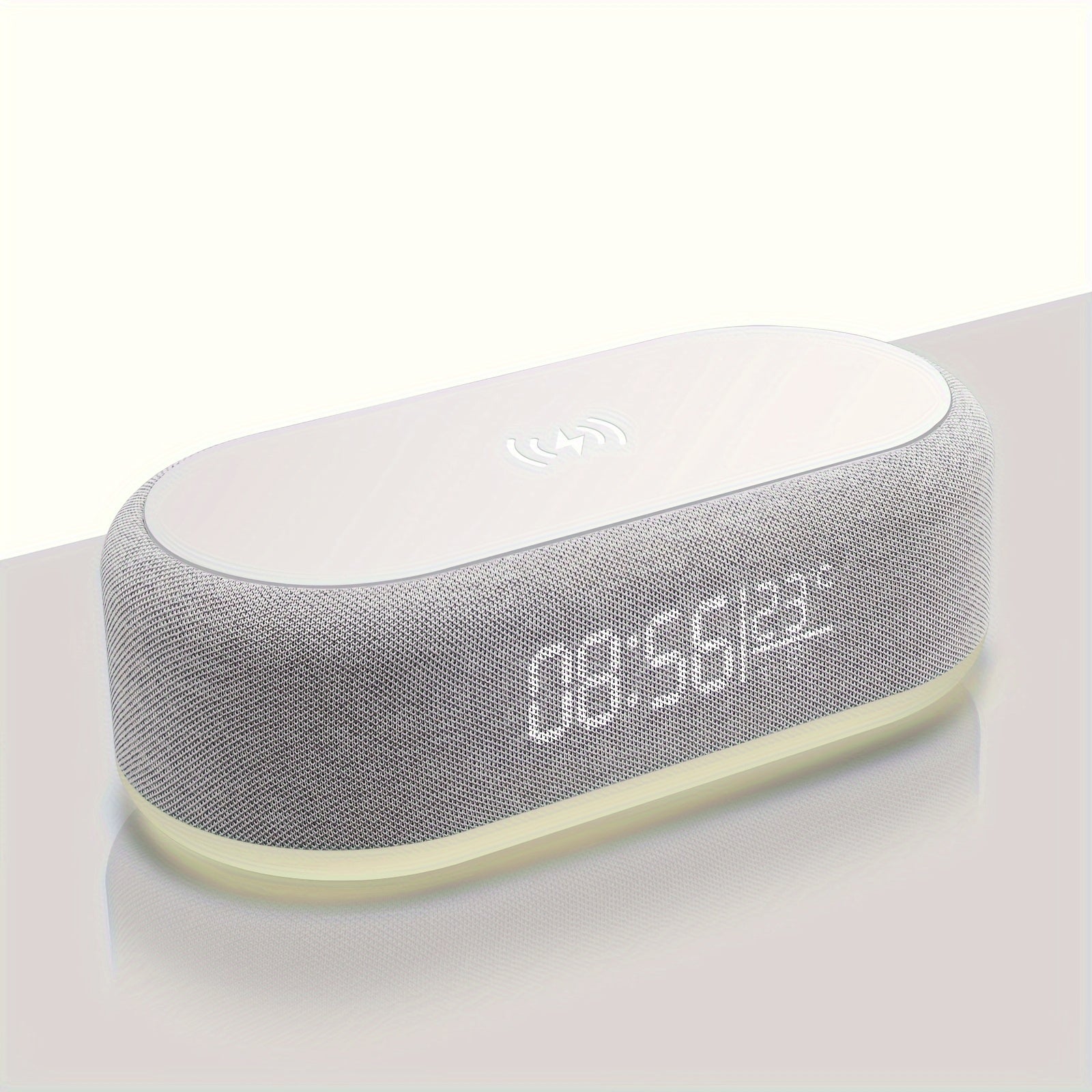 Wireless Charger Alarm Clock with Night Light