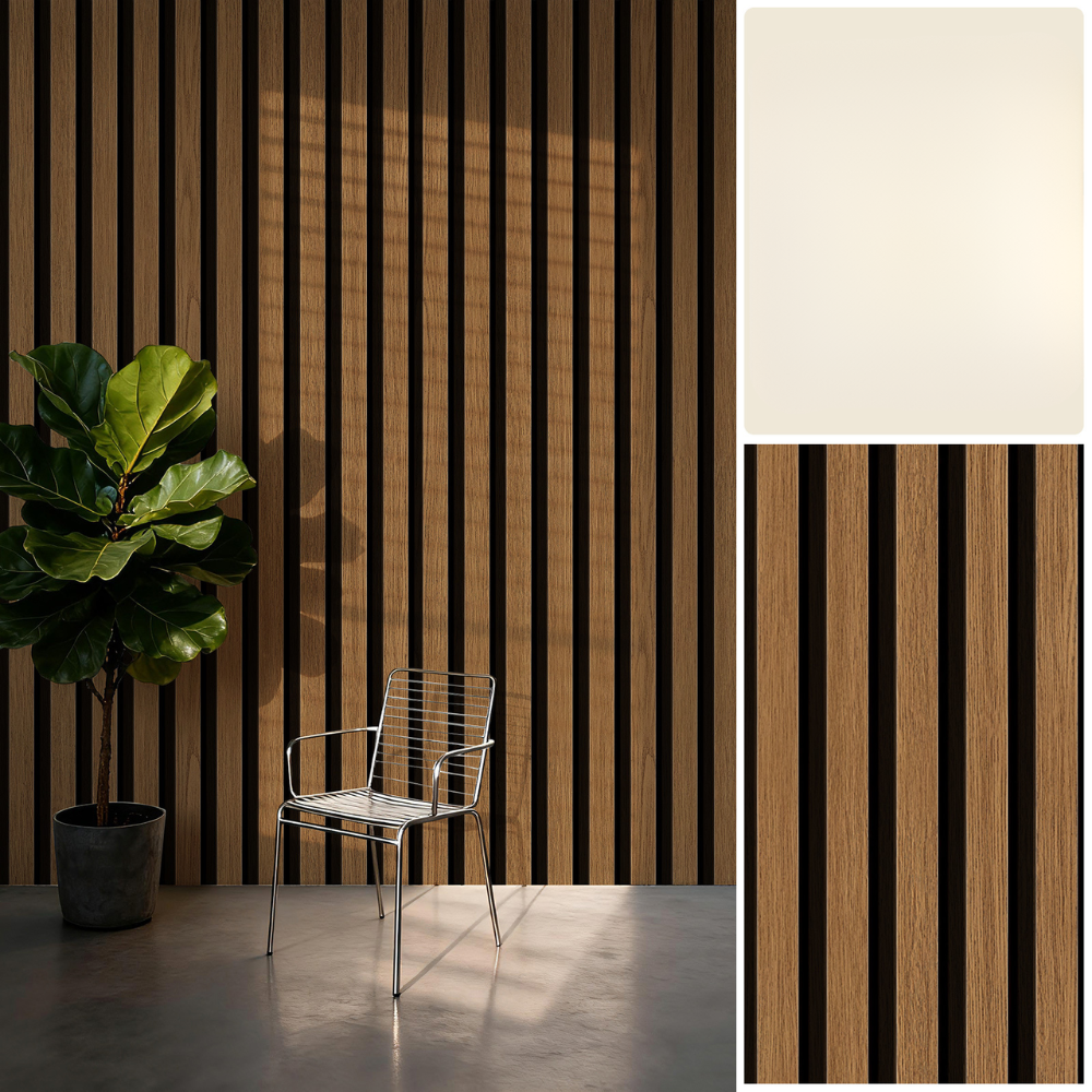 Wood Wall Panels Self Adhesive Wallpaper Waterproof PVC Decor