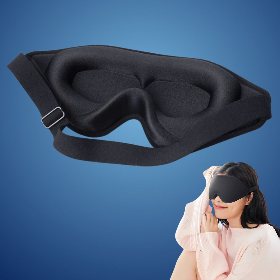 Sleep Mask 3D Eye Cover for Light Blocking