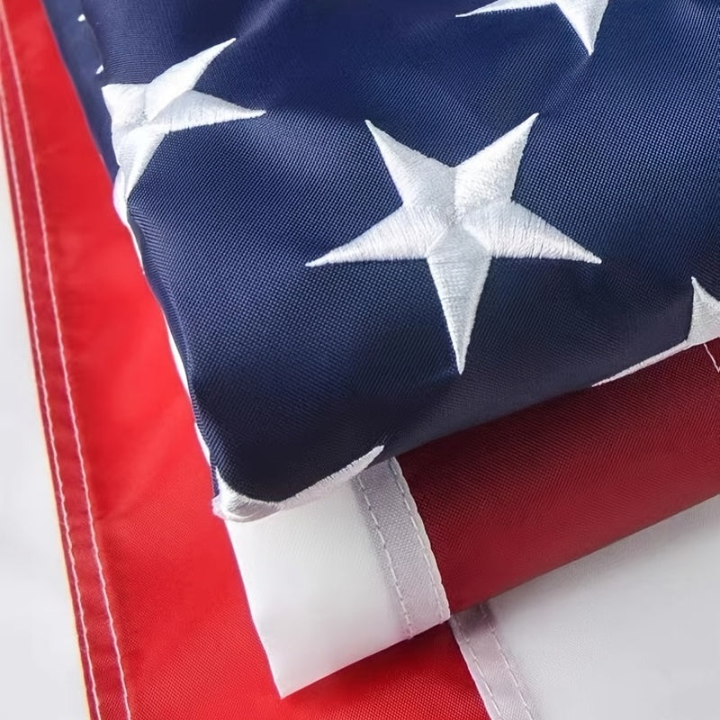 American Flag Outdoor Heavy Duty Polyester Brass Grommets