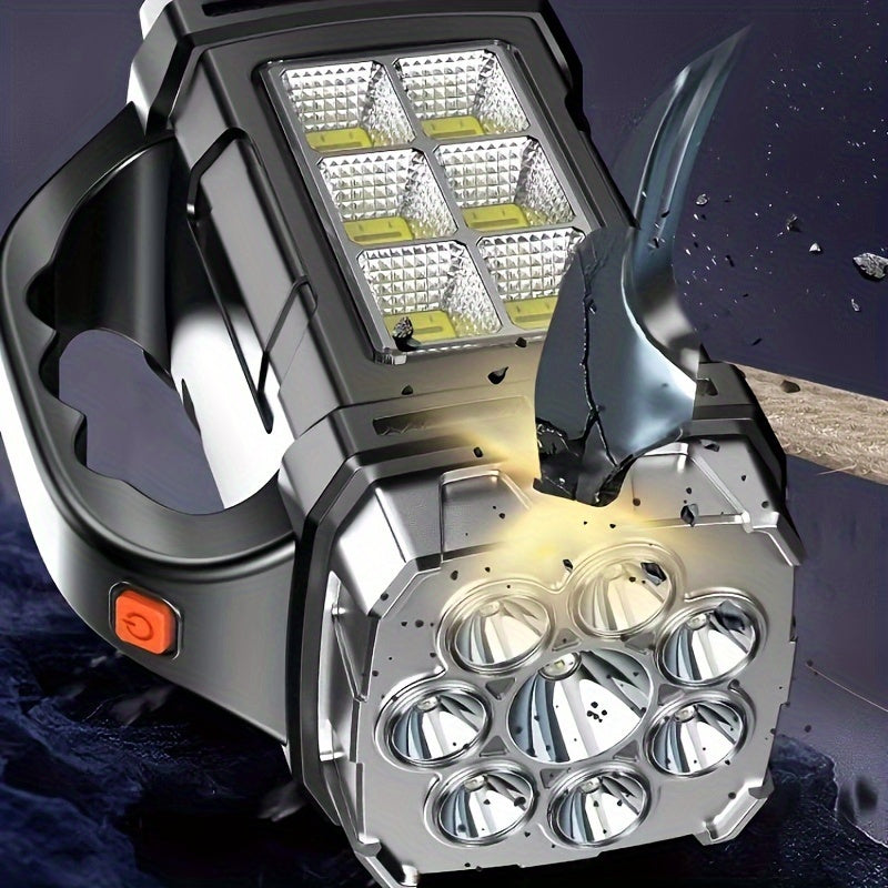 LED Torch with Rechargeable Battery for Outdoors