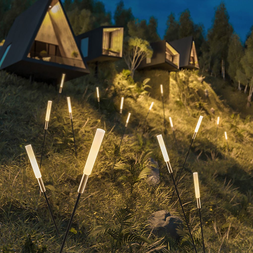 Solar Reed Lights | Waterproof LED Garden Decor