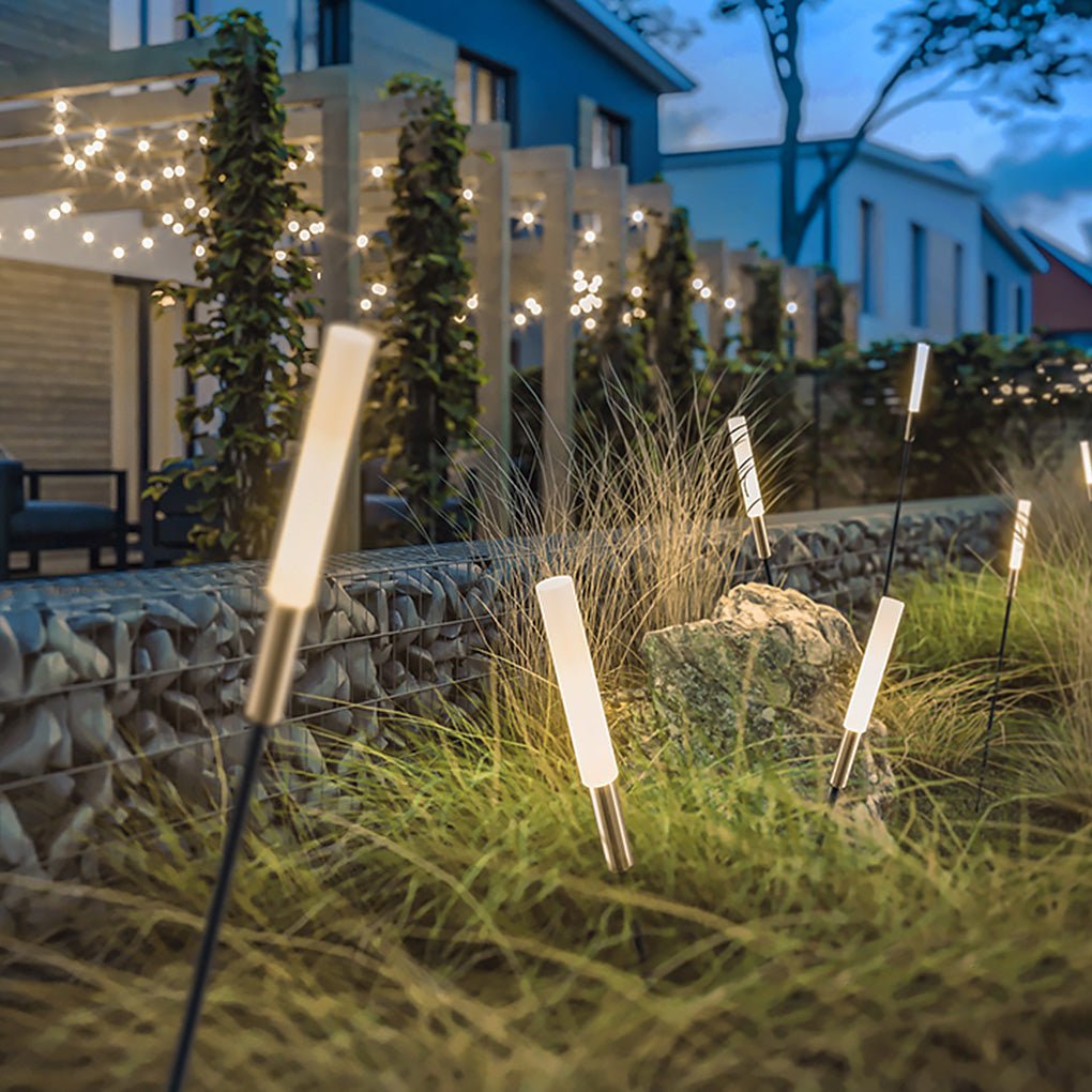 Solar Reed Lights | Waterproof LED Garden Decor