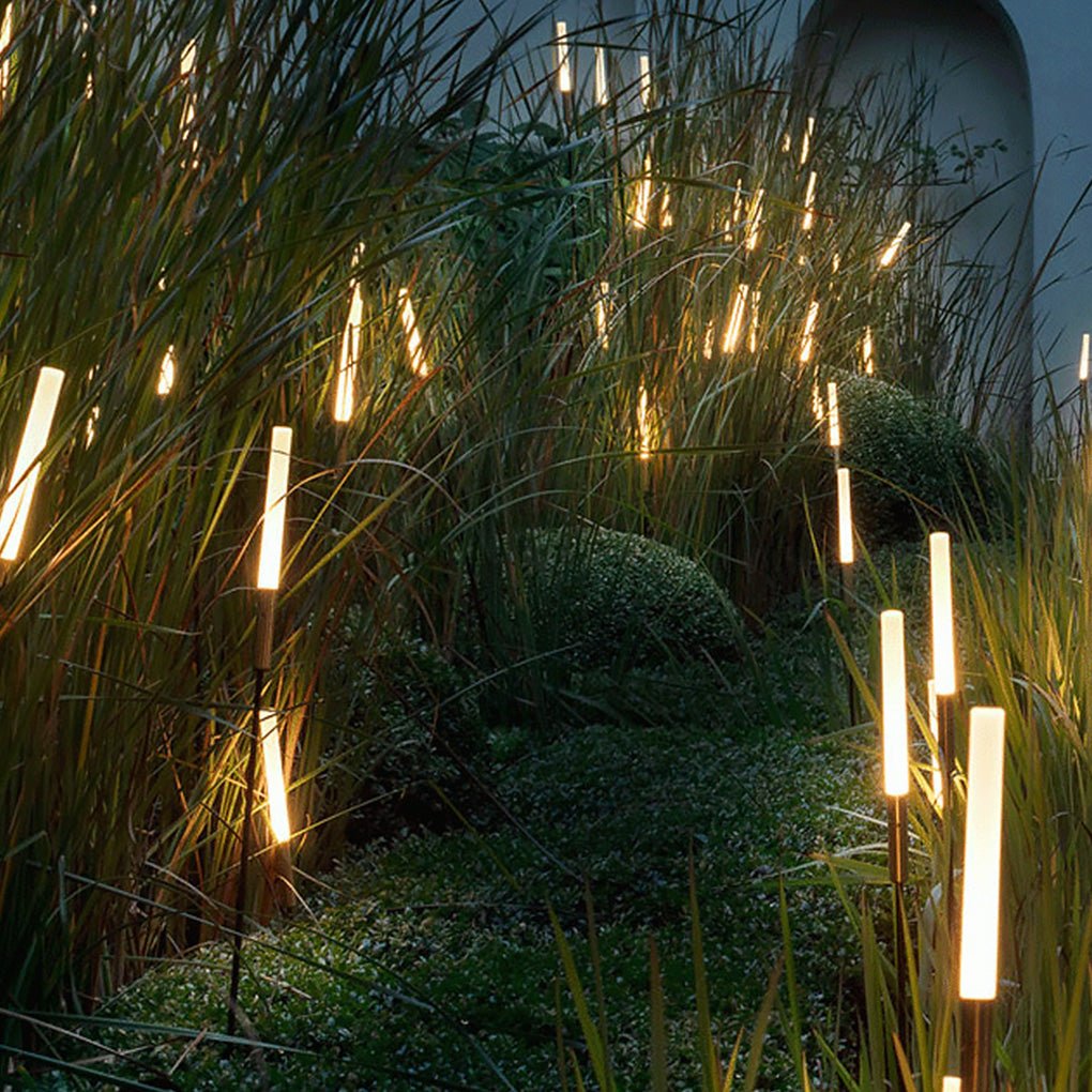 Solar Reed Lights | Waterproof LED Garden Decor