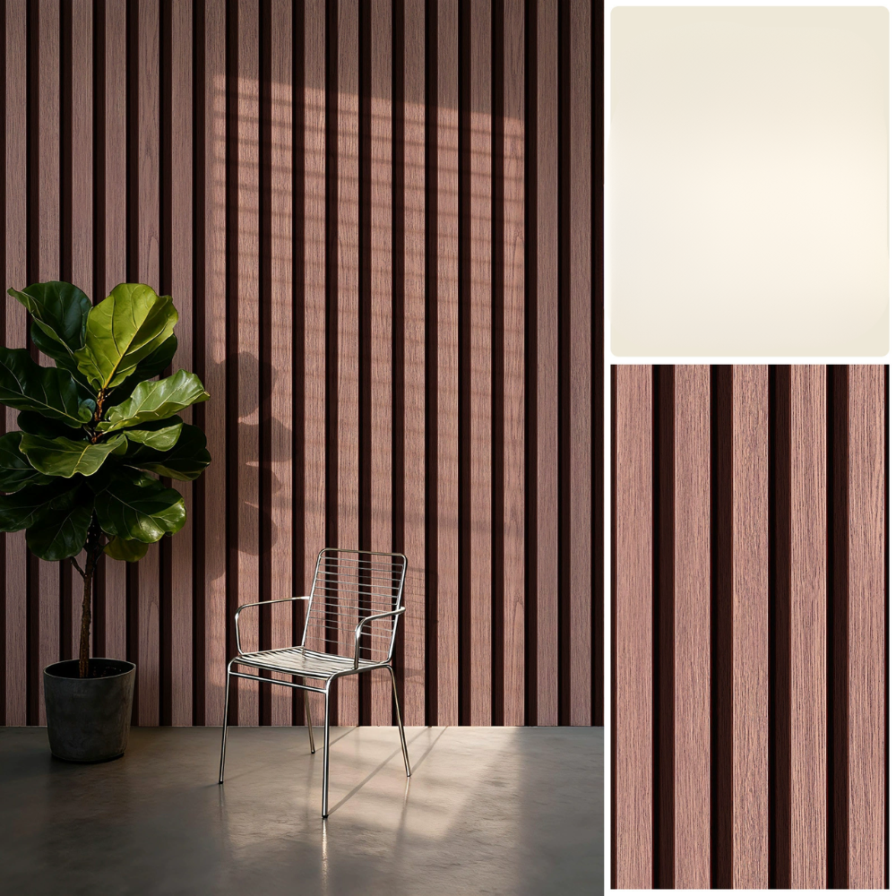 Wood Wall Panels Self Adhesive Wallpaper Waterproof PVC Decor