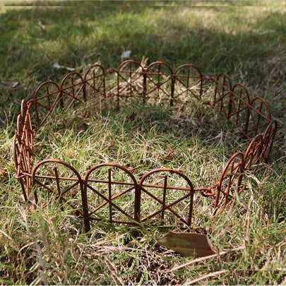 Garden Ornaments Miniature Iron Fairy Set Decor