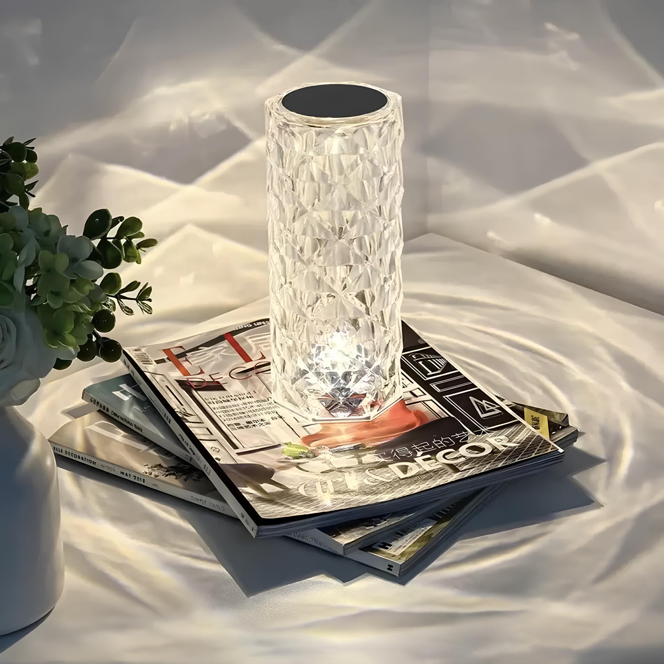 Table Lamp Acrylic Touch Control Light