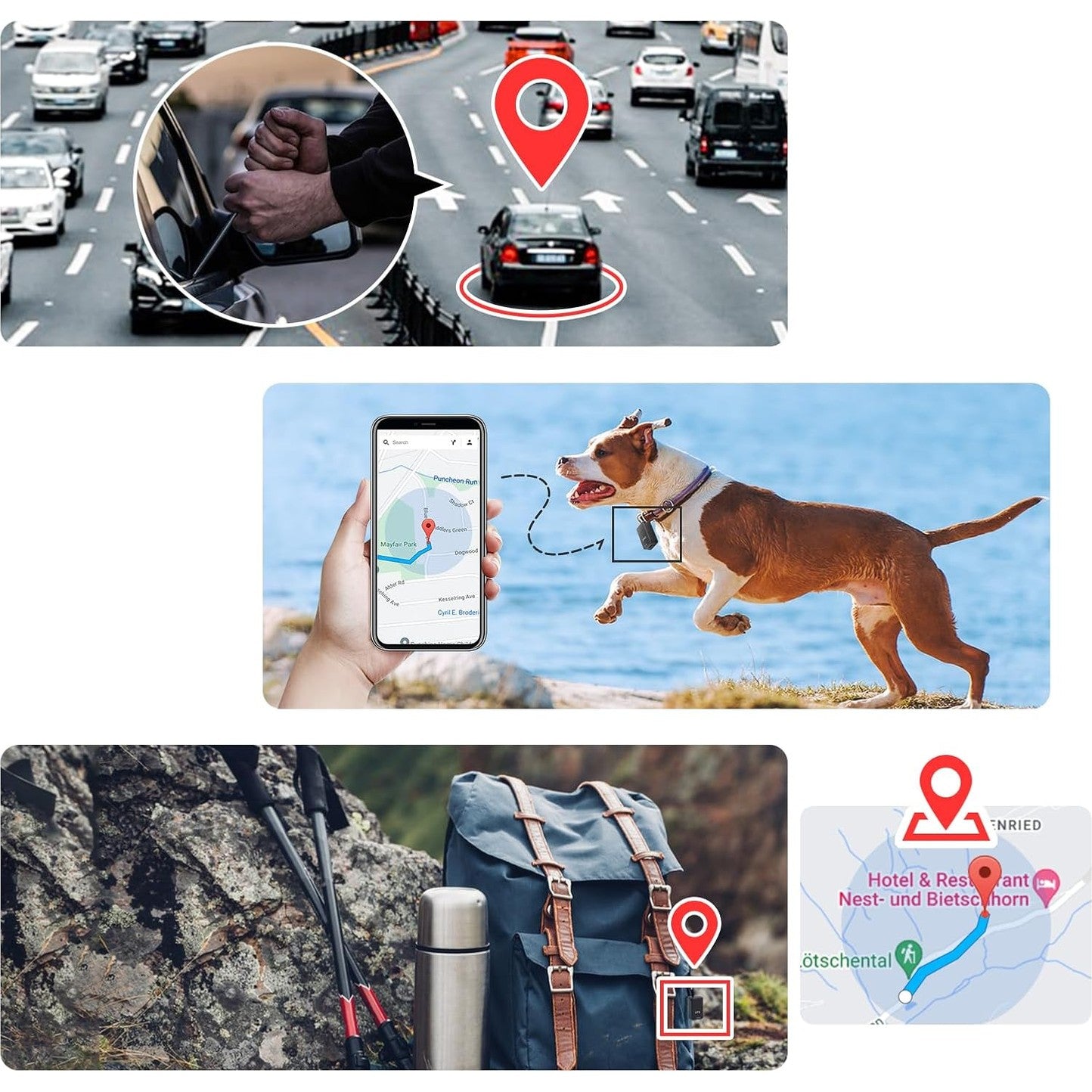 Localizzatore GPS Mini Magnetico per Auto