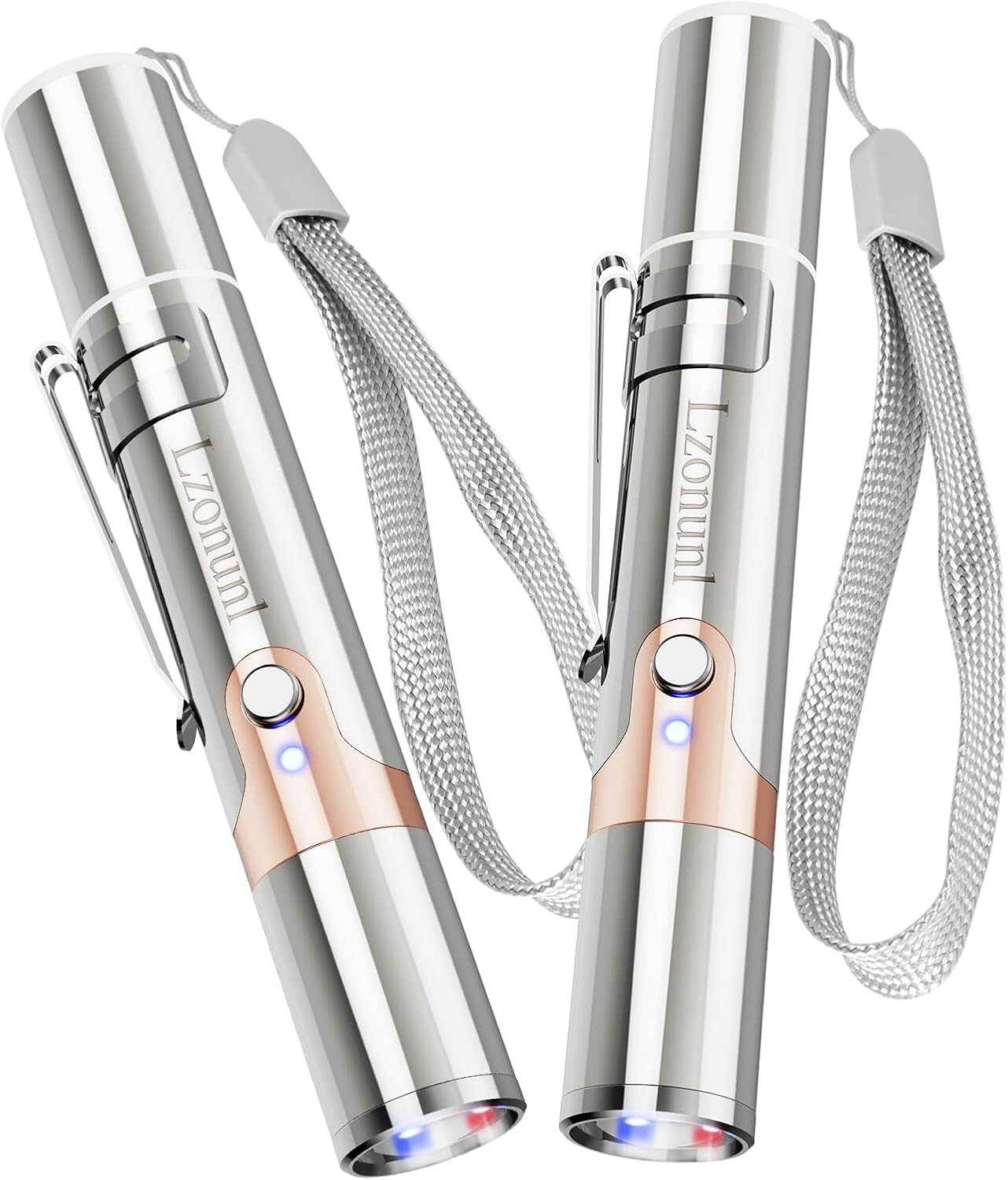 Cat Toy Rechargeable Stainless Steel Laser Light