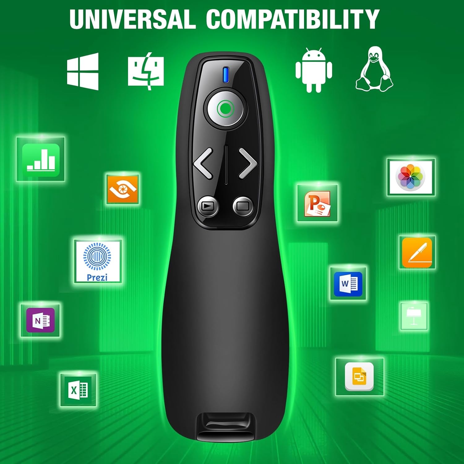 Presentation Remote Wireless USB Laser Clicker