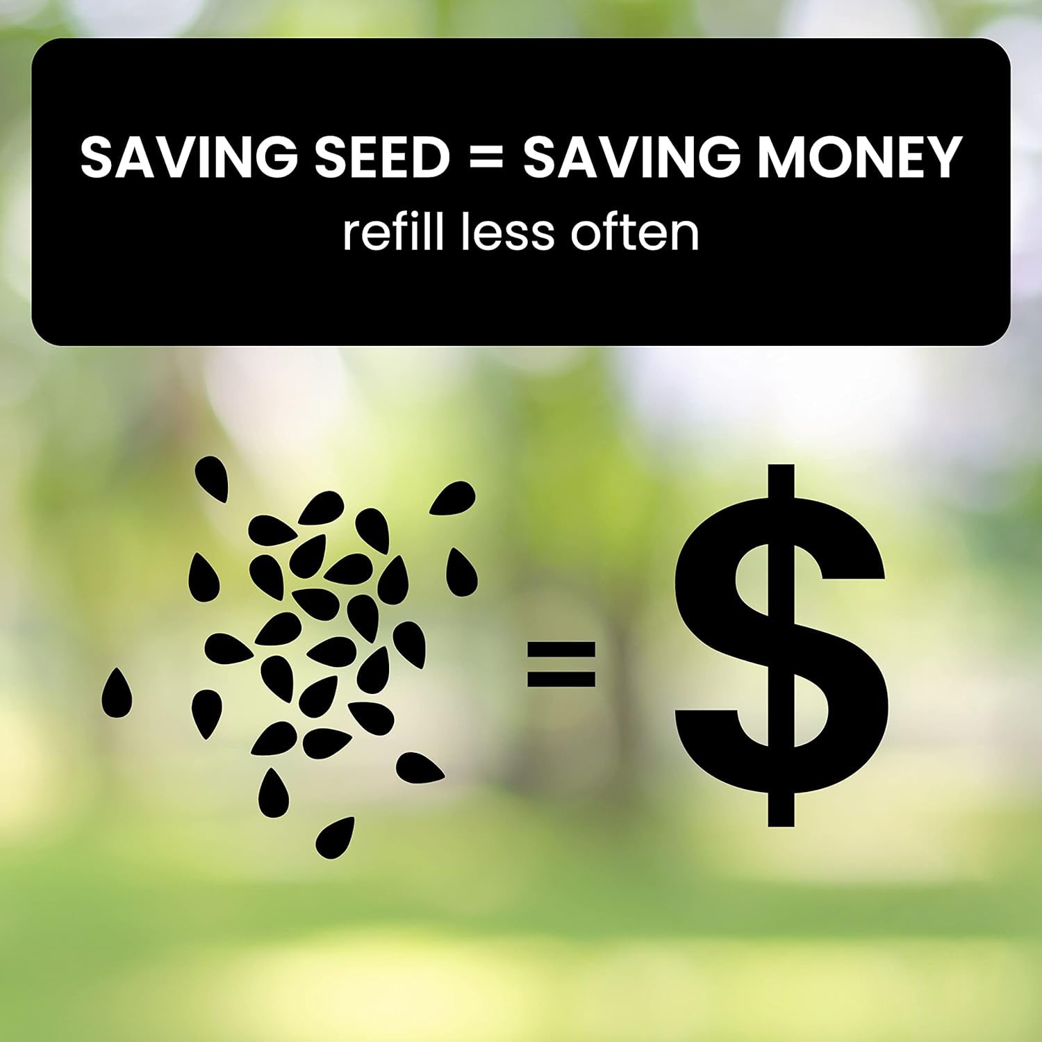 Bird Feeder Hanging Metal Squirrel Proof Tube