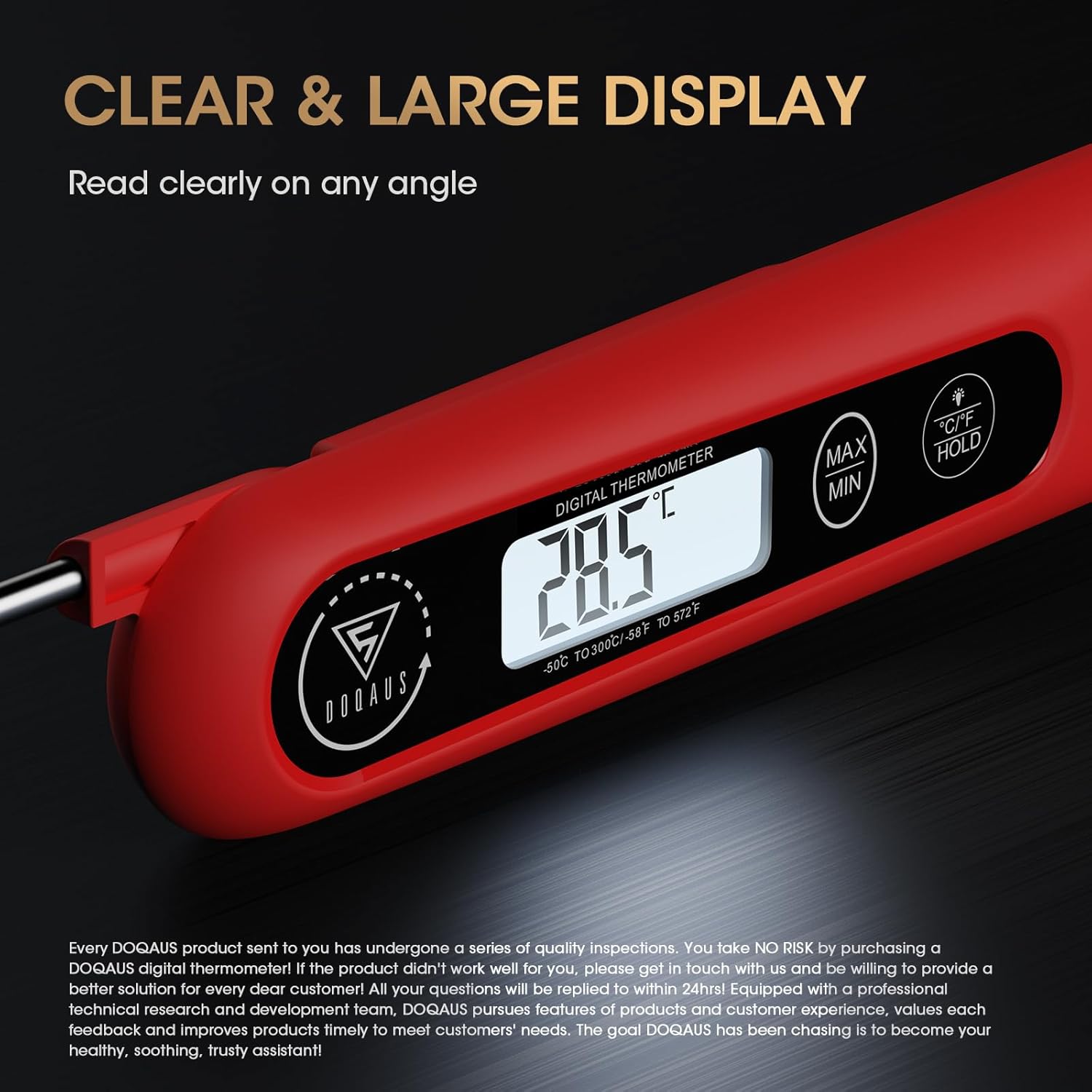 Meat Thermometer Digital Probe for Cooking BBQ