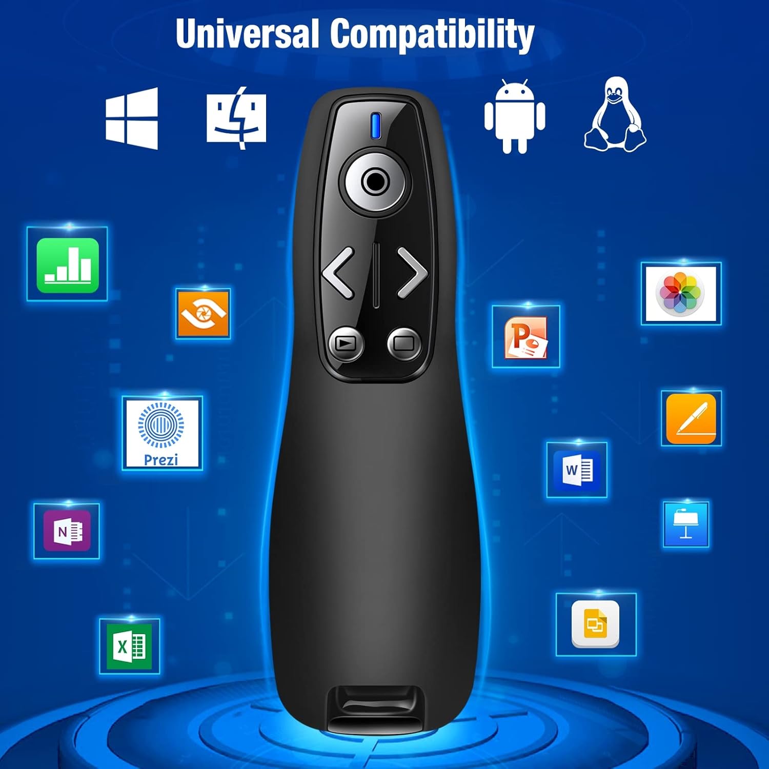 Presentation Remote Wireless USB Laser Clicker