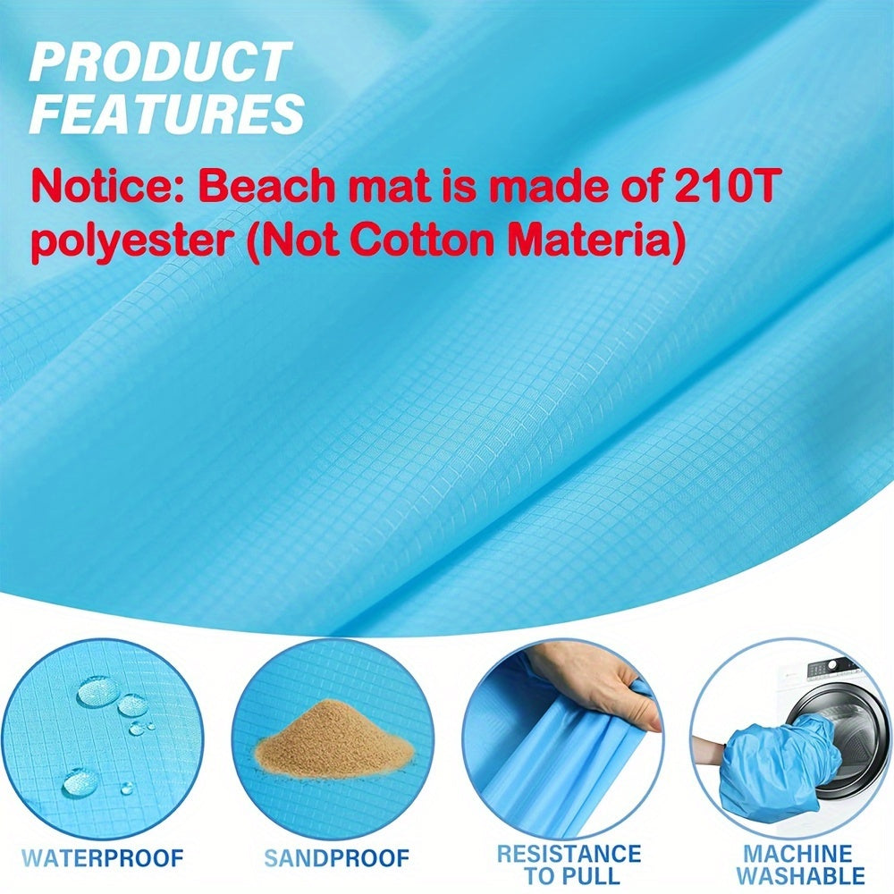 Waterproof Beach Blanket | Sandproof Outdoor Mat for Camping