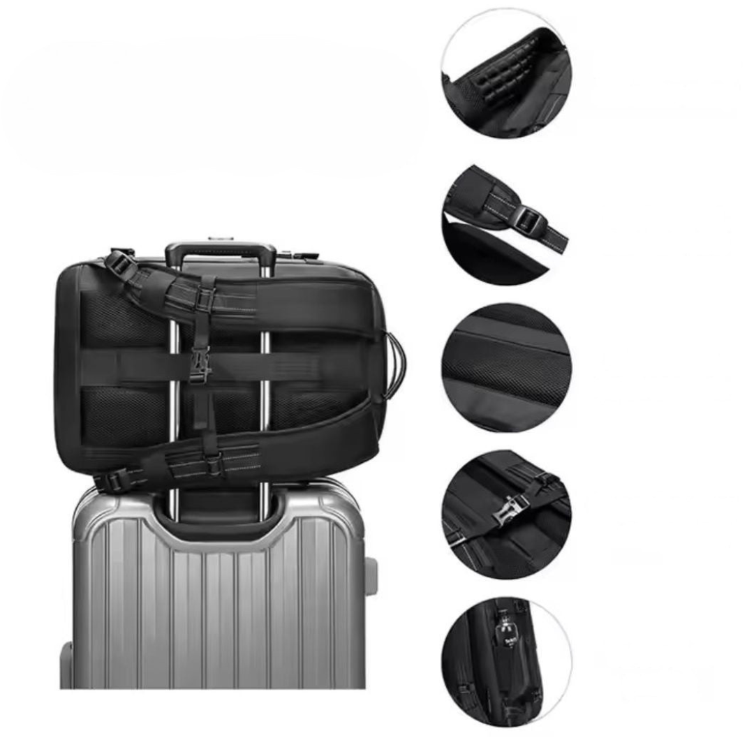 Travel Backpack with Vacuum Compression System