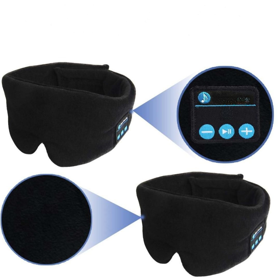 Sleep Headphones Bluetooth Soft Eye Mask