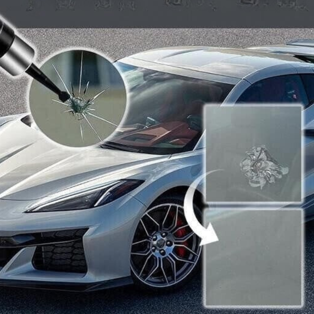 Kit di riparazione per crepe nel parabrezza