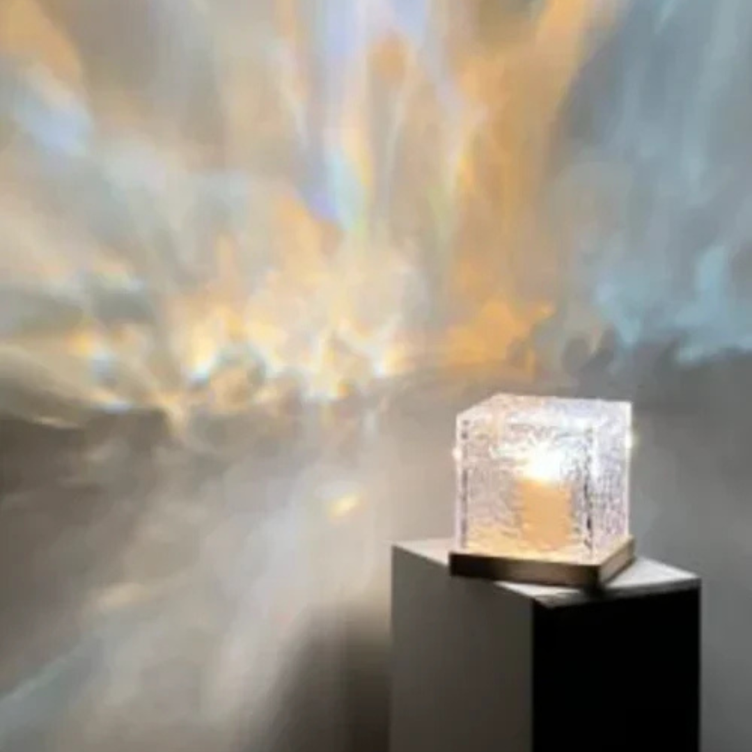 LED Mood Lamp with Colour Changing Glass