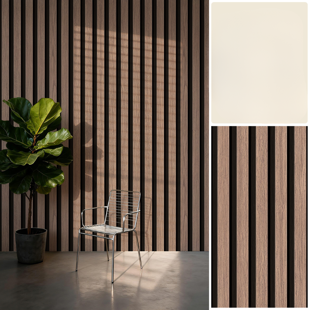 Wood Wall Panels Self Adhesive Wallpaper Waterproof PVC Decor